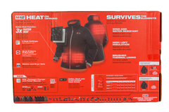 Milwaukee 233B-20S Women's Small M12 12-Volt Lithium-Ion Cordless AXIS Black Heated Quilted Jacket (Jacket Only)