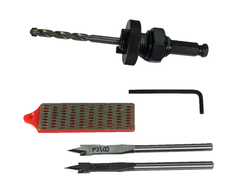 Milwaukee 49-56-9285 Big Hawg Carbide Teeth 8 pc Plumber's Hole Saw Kit