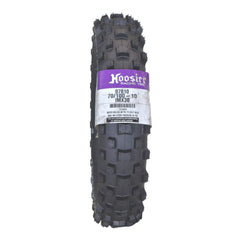 Hoosier Racing Tire 70/100-10 IMX30 Dirt Bike Rear Tube Type Tire with Hoosier Keychain