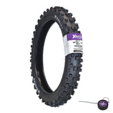 Hoosier Racing Tire 60/100-12 MX30 65cc Dirt Bike Front Tube Type Tire with Hoosier Keychain