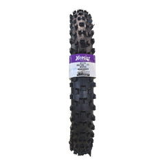 Hoosier Racing Tire 80/100-21 MX25S C100 125, 250, 450cc Dirt Bike Front Tire with Hoosier Keychain