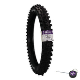 Hoosier Racing Tire 80/100-21 MX25F 125, 250, 450cc Dirt Bike Front Tire with Hoosier Keychain