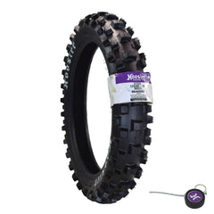 Hoosier Racing Tire 120/80-19 IMX25 C100 250, 450cc Dirt Bike Rear Tube Type Tire with Hoosier Keychain