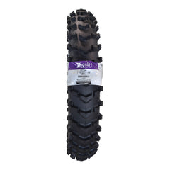 Hoosier Racing Tire 110/90-19 ST1 Dirt Bike Rear Tube Type Tire Ideal for 125, 250, 450cc Bikes with Hoosier Keychain