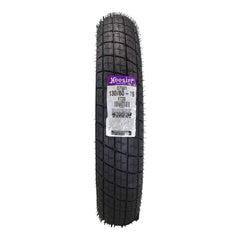 Hoosier Racing Tire 130/80-19 FT30 Flat Track Dirt Bike Front Tube Type Tire with Hoosier Keychain