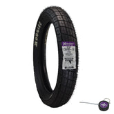 Hoosier Racing Tire 130/80-19 FT40 Flat Track Dirt Bike Front Tube Type Tire with Hoosier Keychain