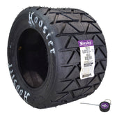 Hoosier Flat Track & TT (Tourist Trophy) Tire 18.5x6.0-10 - 16130T10 for ATV Tire & Off-Road Racing with Hoosier Keychain