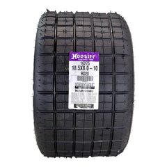 Hoosier Flat Track & TT (Tourist Trophy) Tire 18.5X8.0-10 CB - 16275RD20 for ATV Tire & Off-Road Racing with Hoosier Keychain (2 Pk)