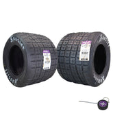 Hoosier Flat Track & TT (Tourist Trophy) Tire 18.5X10.0-10 CB - 16325D10 for ATV Tire & Off-Road Racing with Hoosier Keychain (2 Pk)