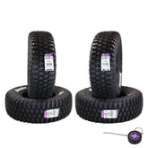 Hoosier UTV Tires 30.0X10.0-15 - 16510M550 for Side by Side & Off-Road Racing Use with Hoosier Keychain (4-Pack)