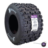 Hoosier ATV MX Rear Tire 18.0X10.0-8 16700MX150 for Motocross Off-Road Racing with Hoosier Keychain