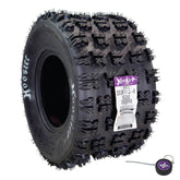 Hoosier ATV Mud Rear Tire 20.0X11.0-9 XC200 for Off-Road Racing with Hoosier Keychain