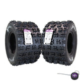 Hoosier ATV Mud Rear Tires 20.0X11.0-9 XC200 for Off-Road Racing with Hoosier Keychain (2-Pack)