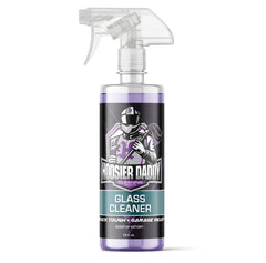 Hoosier Daddy 16oz Glass Cleaner - Streak-Free Formula for Crystal Clear Windows, Mirrors, and Glass Surfaces, Easy Spray Application for Multi-Use on Cars, Trucks, SUV, House, and More