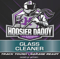 Hoosier Daddy 16oz Glass Cleaner - Streak-Free Formula for Crystal Clear Windows, Mirrors, and Glass Surfaces, Easy Spray Application for Multi-Use on Cars, Trucks, SUV, House, and More(8-Pack)