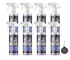 Hoosier Daddy 16oz Car Exterior Cleaner Concentrate - Removes Dirt, Bugs, & Road Grime - Safe for Paint, Glass, & Chrome - Dilutes for Multiple Uses(8-Pack)