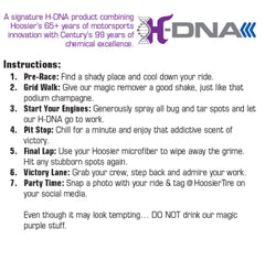 Hoosier Daddy 16oz Car Bug & Tar Remover - Fast-Acting Formula Dissolves Tough Bugs, Tar, & Sap - Easy Spray-On, Wipe-Off Solution for a Spotless Polished finish(10-Pack)
