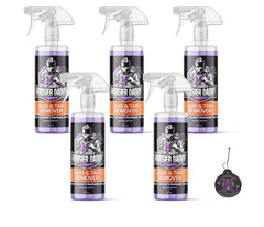Hoosier Daddy 16oz Car Bug & Tar Remover - Fast-Acting Formula Dissolves Tough Bugs, Tar, & Sap - Easy Spray-On, Wipe-Off Solution for a Spotless Polished finish(5-Pack)