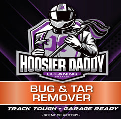 Hoosier Daddy 16oz Car Bug & Tar Remover - Fast-Acting Formula Dissolves Tough Bugs, Tar, & Sap - Easy Spray-On, Wipe-Off Solution for a Spotless Polished finish(8-Pack)