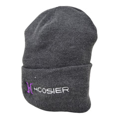 Hoosier Upshift Charcoal Gray Beanie Stocking Cap Hat w/ Hoosier Brand Logo with Hoosier Keychain