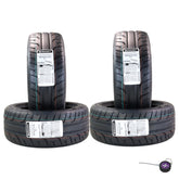 Conti by Hoosier Racing Tire 205/50R15 89V XL CONTACT FORCE - Ultra-High Track Performance Tire with Hoosier Keychain (4 Pack)