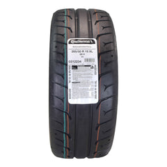 Conti by Hoosier Racing Tire 205/50R15 89V XL CONTACT FORCE - Ultra-High Track Performance Tire with Hoosier Keychain (4 Pack)