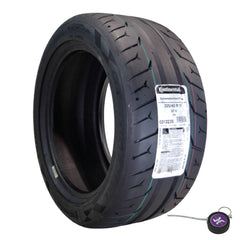 Conti by Hoosier Racing Tire 225/45R15 87V SL CONTACT FORCE - Ultra-High Track Performance Tire with Hoosier Keychain