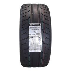 Conti by Hoosier Racing Tire 225/45R15 87V SL CONTACT FORCE - Ultra-High Track Performance Tire with Hoosier Keychain (2 Pack)