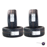 Conti by Hoosier Racing Tire 225/40R17 90W XL CONTACT FORCE - Ultra-High Track Performance Tire with Hoosier Keychain (4 Pack)