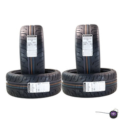 Conti by Hoosier Racing Tire 225/40R17 90W XL CONTACT FORCE - Ultra-High Track Performance Tire with Hoosier Keychain (4 Pack)