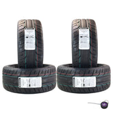 Conti by Hoosier Racing Tire 225/45R17 94W XL CONTACT FORCE - Ultra-High Track Performance Tire with Hoosier Keychain (4 Pack)