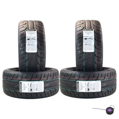 Conti by Hoosier Racing Tire 225/45R17 94W XL CONTACT FORCE - Ultra-High Track Performance Tire with Hoosier Keychain (4 Pack)