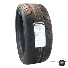 Conti by Hoosier Racing Tire 245/40R17 95W XL CONTACT FORCE - Ultra-High Track Performance Tire with Hoosier Keychain