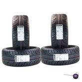 Conti by Hoosier Racing Tire 245/40R18 97W XL CONTACT FORCE - Ultra-High Track Performance Tire with Hoosier Keychain (4 Pack)