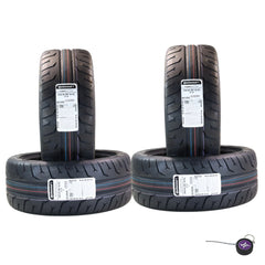 Conti by Hoosier Racing Tire 245/40R18 97W XL CONTACT FORCE - Ultra-High Track Performance Tire with Hoosier Keychain (4 Pack)