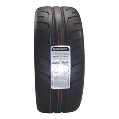Conti by Hoosier Racing Tire 245/40R18 97W XL CONTACT FORCE - Ultra-High Track Performance Tire with Hoosier Keychain (4 Pack)