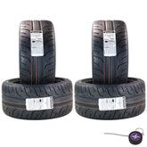 Conti by Hoosier Racing Tire 275/35R18 99W XL CONTACT FORCE - Ultra-High Track Performance Tire with Hoosier Keychain (4 Pack)