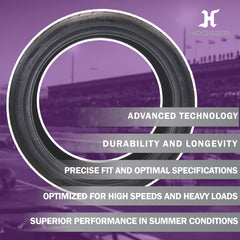 Conti by Hoosier Racing Tire 235/35R19 91W XL CONTACT FORCE - Ultra-High Track Performance Tire with Hoosier Keychain