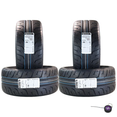 Conti by Hoosier Racing Tire 265/35R19 98W XL CONTACT FORCE - Ultra-High Track Performance Tire with Hoosier Keychain (4 Pack)