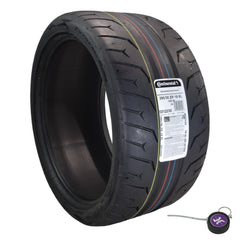 Conti by Hoosier Racing Tire 295/30R19 100W XL CONTACT FORCE - Ultra-High Track Performance Tire with Hoosier Keychain