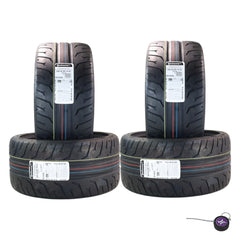 Conti by Hoosier Racing Tire 295/30R19 100W XL CONTACT FORCE - Ultra-High Track Performance Tire with Hoosier Keychain (4 Pack)