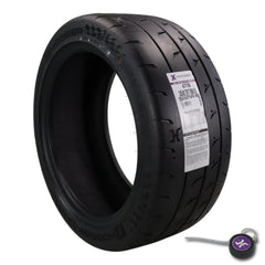 Hoosier TrackAttack Pro Racing Tire 245/40ZR17 95W XL - High Performance Car Tire Engineered for Track and Street Racing with Hoosier Keychain Made in the USA