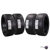 Hoosier TrackAttack Pro Racing Tire 245/35ZR19 93Y XL - High Performance Car Tire Engineered for Track and Street Racing with Hoosier Keychain Made in the USA (4 Pack)