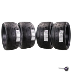 Hoosier TrackAttack Pro Racing Tire 305/30ZR19 102Y XL - High Performance Car Tire Engineered for Track and Street Racing with Hoosier Keychain Made in the USA (4 Pack)