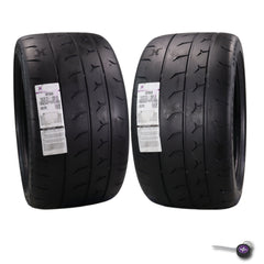 Hoosier TrackAttack Pro Racing Tire 325/30ZR19 105Y XL - High Performance Car Tire Engineered for Track and Street Racing with Hoosier Keychain Made in the USA (2 Pack)