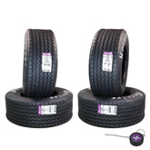 Hoosier UTV Tires 27.5/8.0-15 P1000 - 49400M500 for Side by Side & Off-Road Racing with Hoosier Keychain (4-Pack)