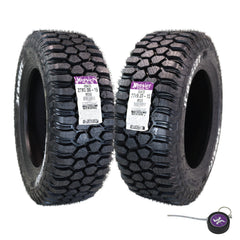 Hoosier UTV Tires 27.0X9.0-15 - 49470M550 for Side by Side & Off-Road Racing with Hoosier Keychain (2-Pack)