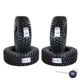 Hoosier UTV Tires 27.0X9.0-15 - 49470M550 for Side by Side & Off-Road Racing with Hoosier Keychain (4-Pack)