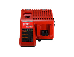 Milwauke 2854-22R M18 FUEL 18V Lithium-Ion Brushless Cordless 3/8 in. Compact Impact Wrench with Friction Ring Kit, Resistant Batteries