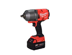 Milwaukee 2863-22R M18 FUEL ONE-KEY 18V Li-Ion Brushless Cordless 1/2 in. High-Torque Impact Wrench with Friction Ring, Resistant Batteries